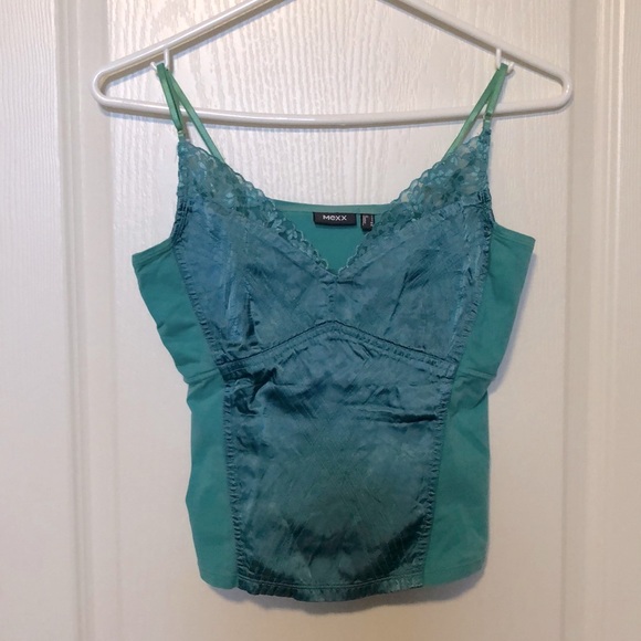 Mexx Small Cotton Turquoise Camisole - Picture 1 of 4